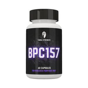 Yakka Strength BPC-157 Peptide Capsules, pack shot on white
