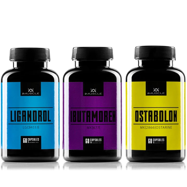 iMuscle Ligandrol + Ibutamoren + Ostarine stack
