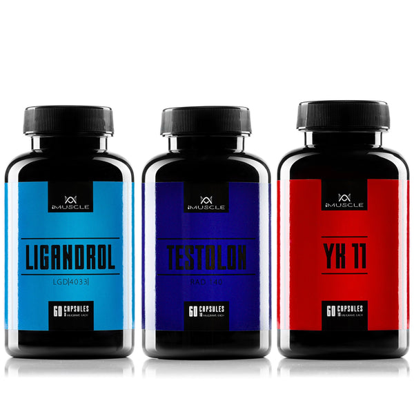 iMuscle Ligandrol + Testolone + YK-11 stack