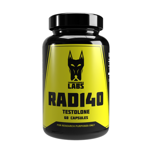 Flacon Thoroughbred Labs RAD140 Testolone, față