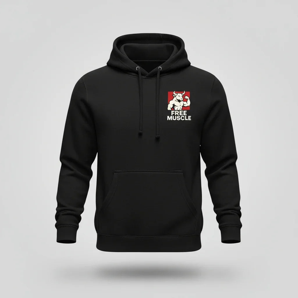 Free Muscle Gym Hoodie - FreeMuscle