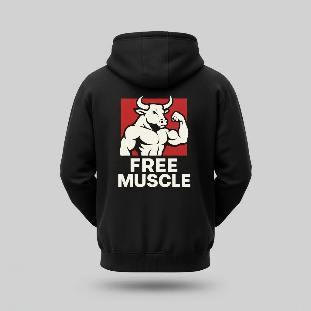 Free Muscle Gym Hoodie - FreeMuscle
