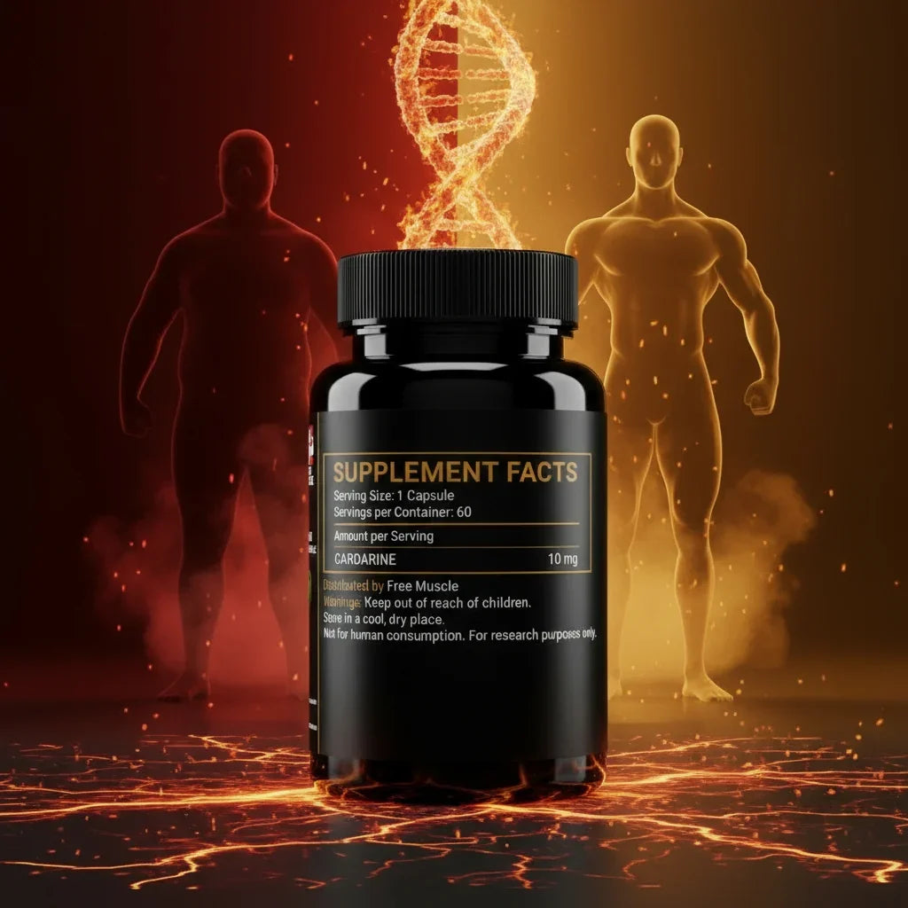 Cardarine (GW-501516) 10mg – FREE MUSCLE 60 capsules - FreeMuscle