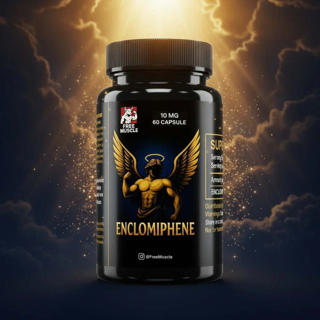 Enclomiphene 25mg 60 capsules– FREE MUSCLE - FreeMuscle