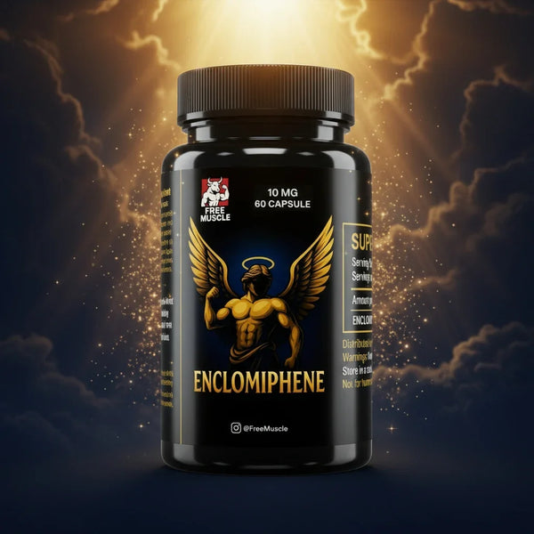 Enclomiphene 25mg 60 capsules– FREE MUSCLE