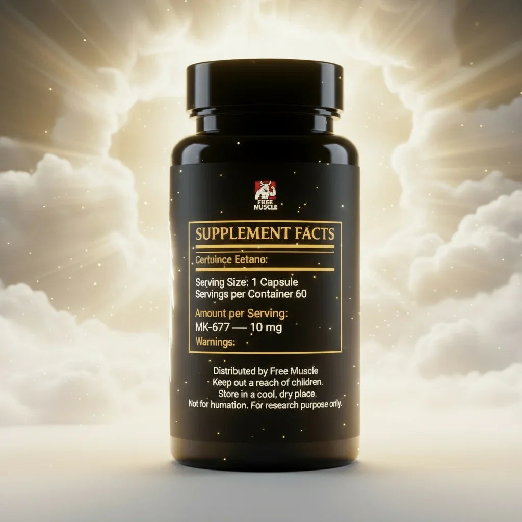 Free Muscle MK-677 Ibutamoren 10MG 60 capsules - FreeMuscle