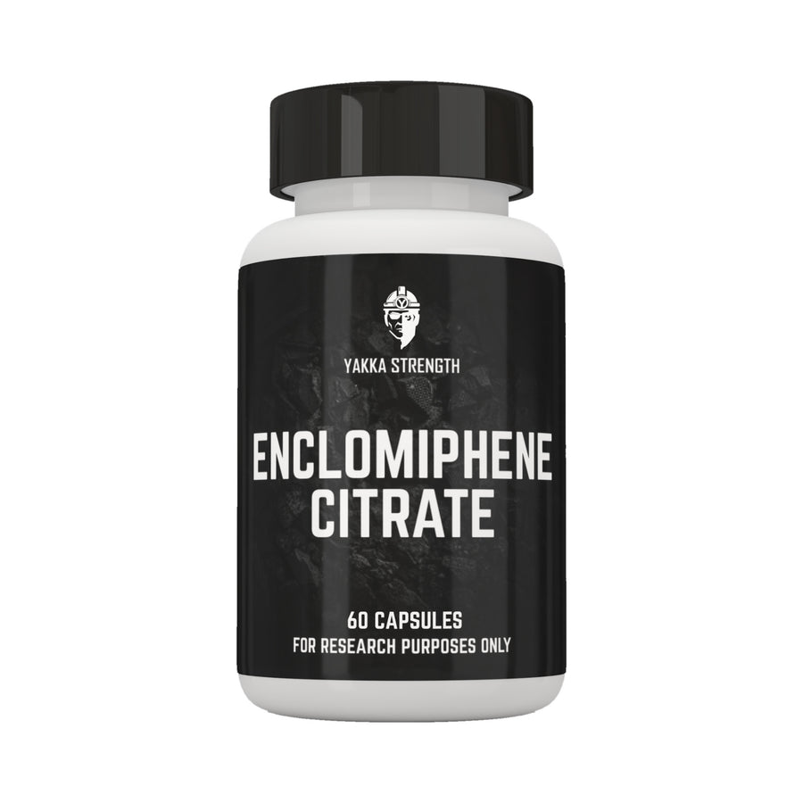 Yakka Strength Enclomiphene, pack shot on white