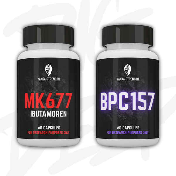 Yakka Strength MK-677 & BPC-157 Capsule Bundle